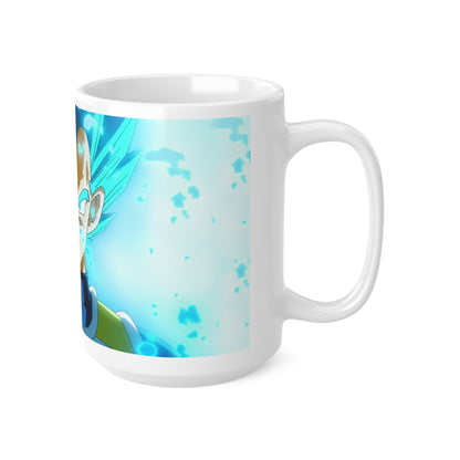 Vegeta Ceramic Coffee Mug - 11oz & 15oz - Dragon Ball Z Collectible