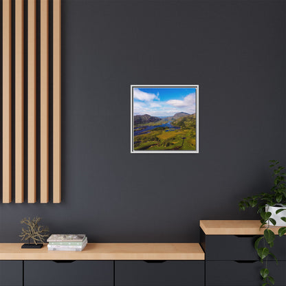 Ladies View Killarney Matte Canvas, Framed (Multi-color)