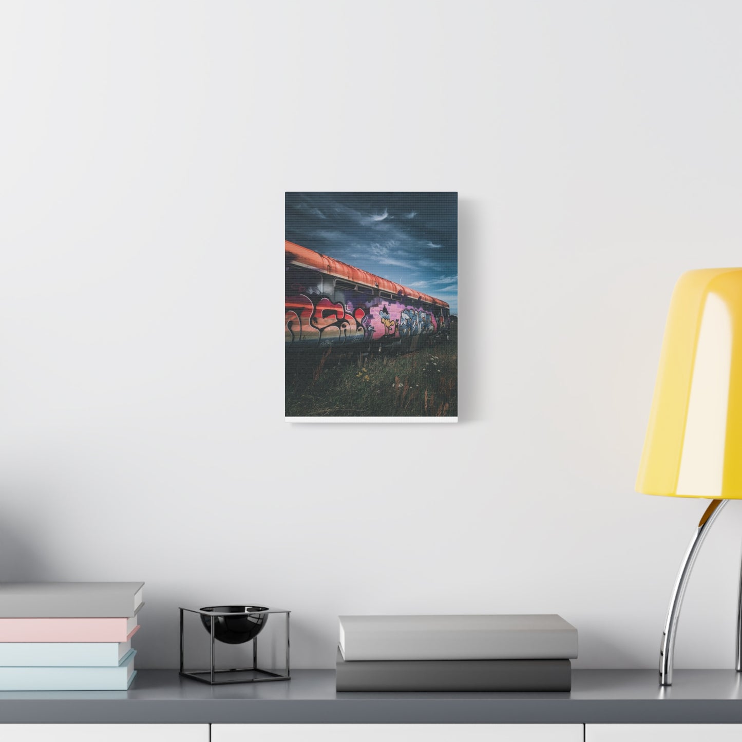 Night Train Matte Canvas, Stretched, 1.25"