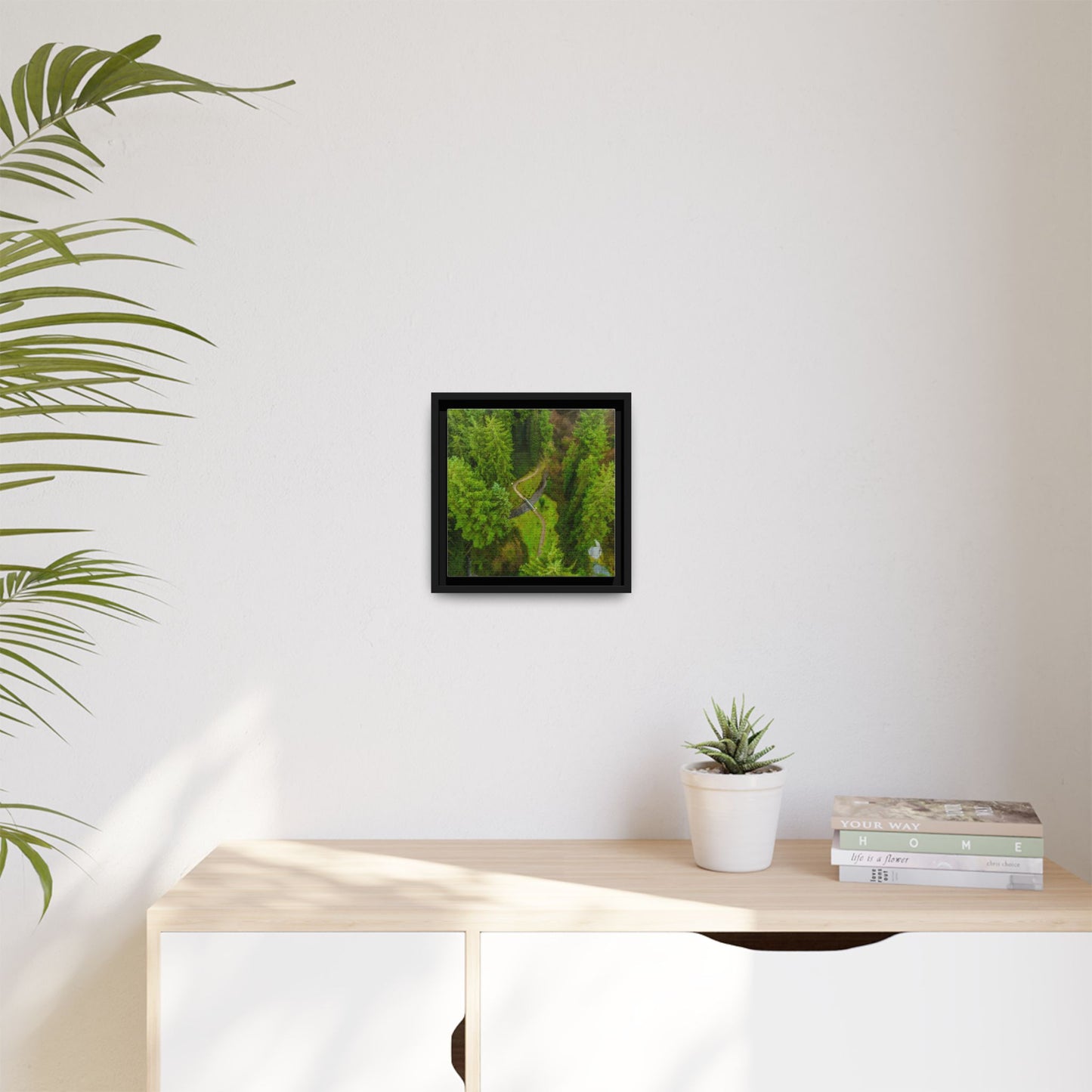Glanageenty Forest Matte Canvas, Framed (Multi-color)