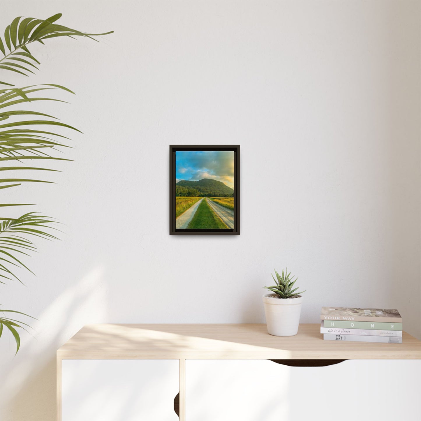 Mountain Torc Matte Canvas, Framed (Multi-color)