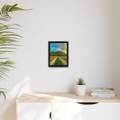 Mountain Torc Matte Canvas, Framed (Multi-color)