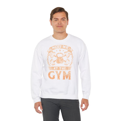 Meet Me At The Gym Unisex Heavy Blend™ Crewneck Sweatshirt