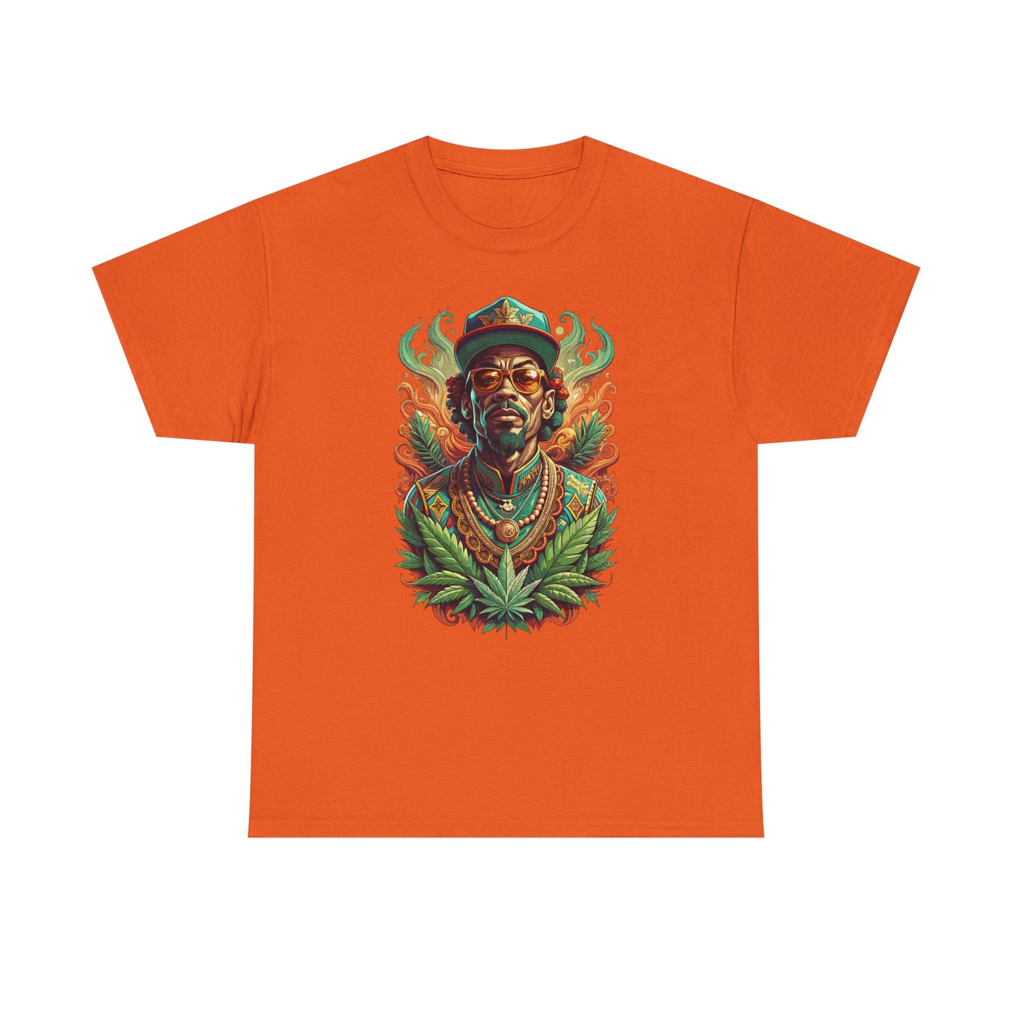 Reggae Lion Tee — Rasta Portrait Graphic T-Shirt