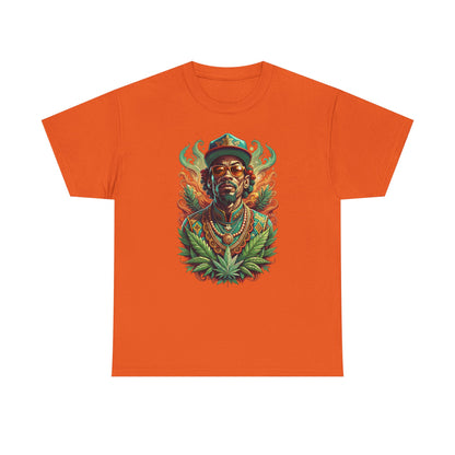 Reggae Lion Tee — Rasta Portrait Graphic T-Shirt