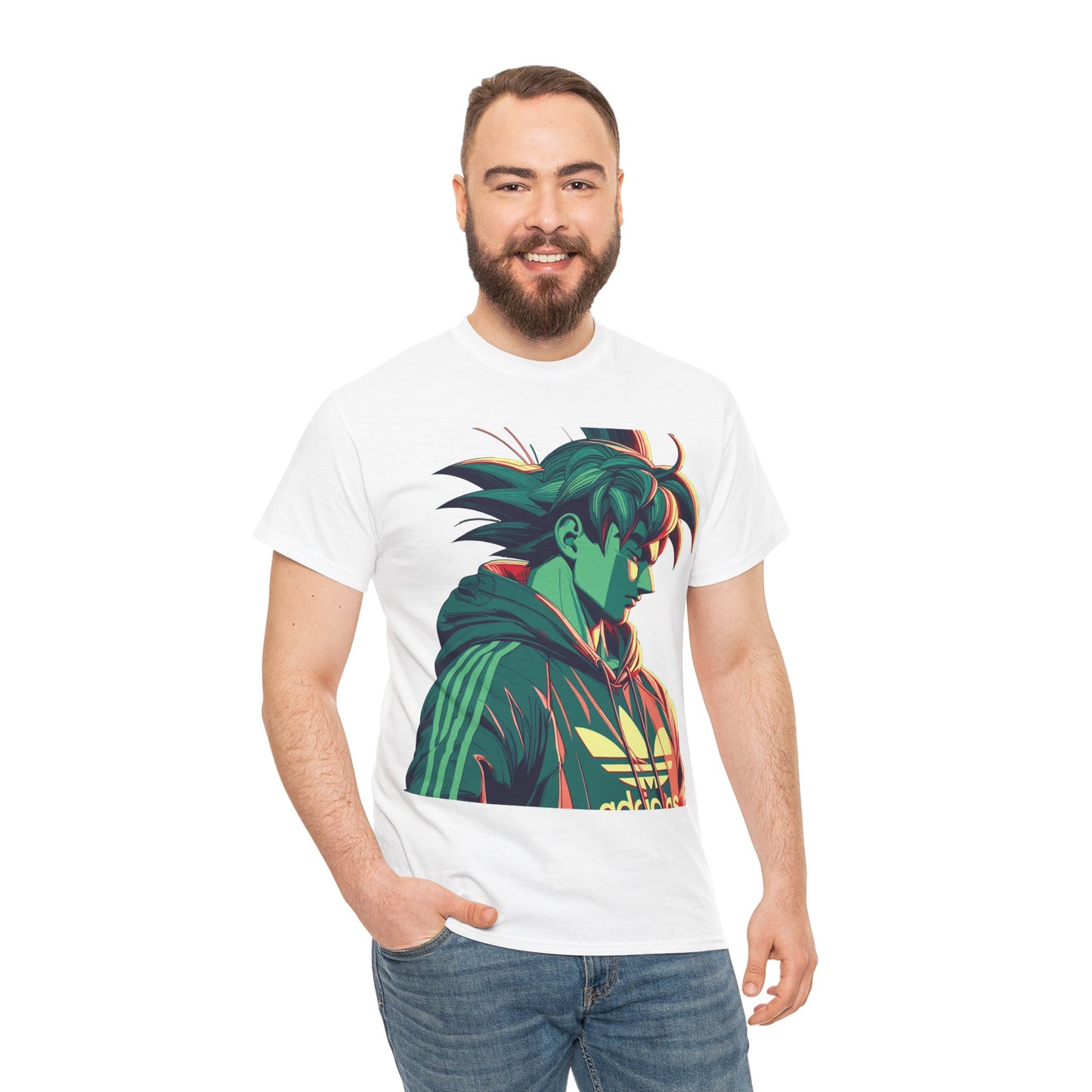 Goku V Unisex Heavy Cotton Tee