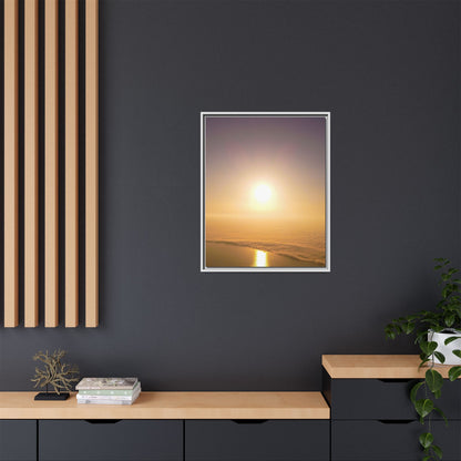 Sunset on Mount Brandon Matte Canvas, Framed (Multi-color)