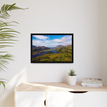 Ladies View Killarney Matte Canvas, Framed (Multi-color)