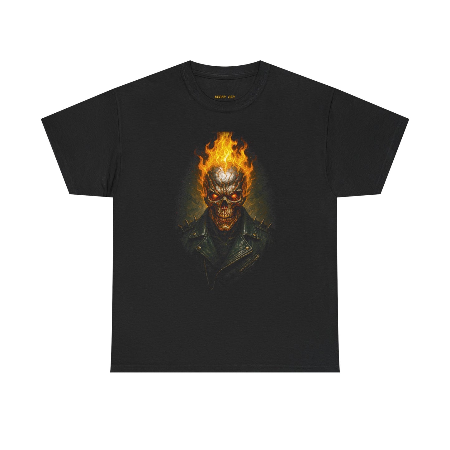 Flaming Skull Rider T-Shirt