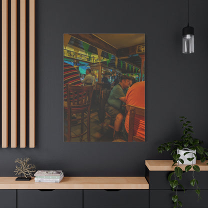 Irish Pub Matte Canvas, Stretched, 1.25"