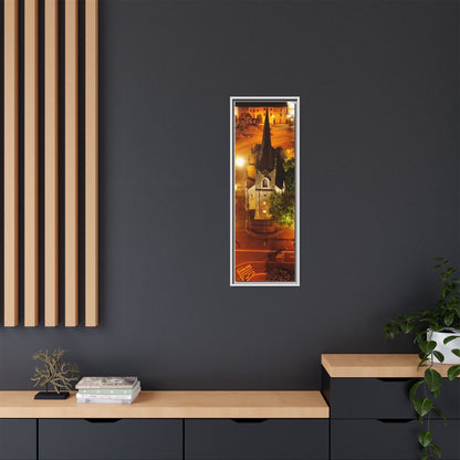 Listowel Church Matte Canvas, Framed (Multi-color)
