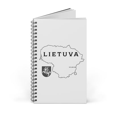 Lietuva Spiral Journal - Perfect for Travel Notes, Gifts, and Daily Inspiration