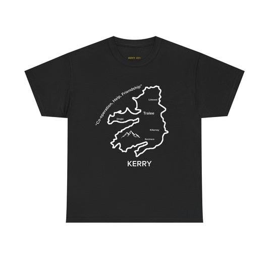 Kerry Unisex Heavy Cotton T-Shirt Black Edition