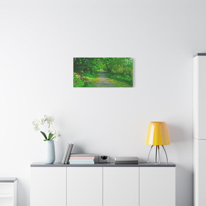 Listowel River Walk Matte Canvas, Stretched, 1.25"