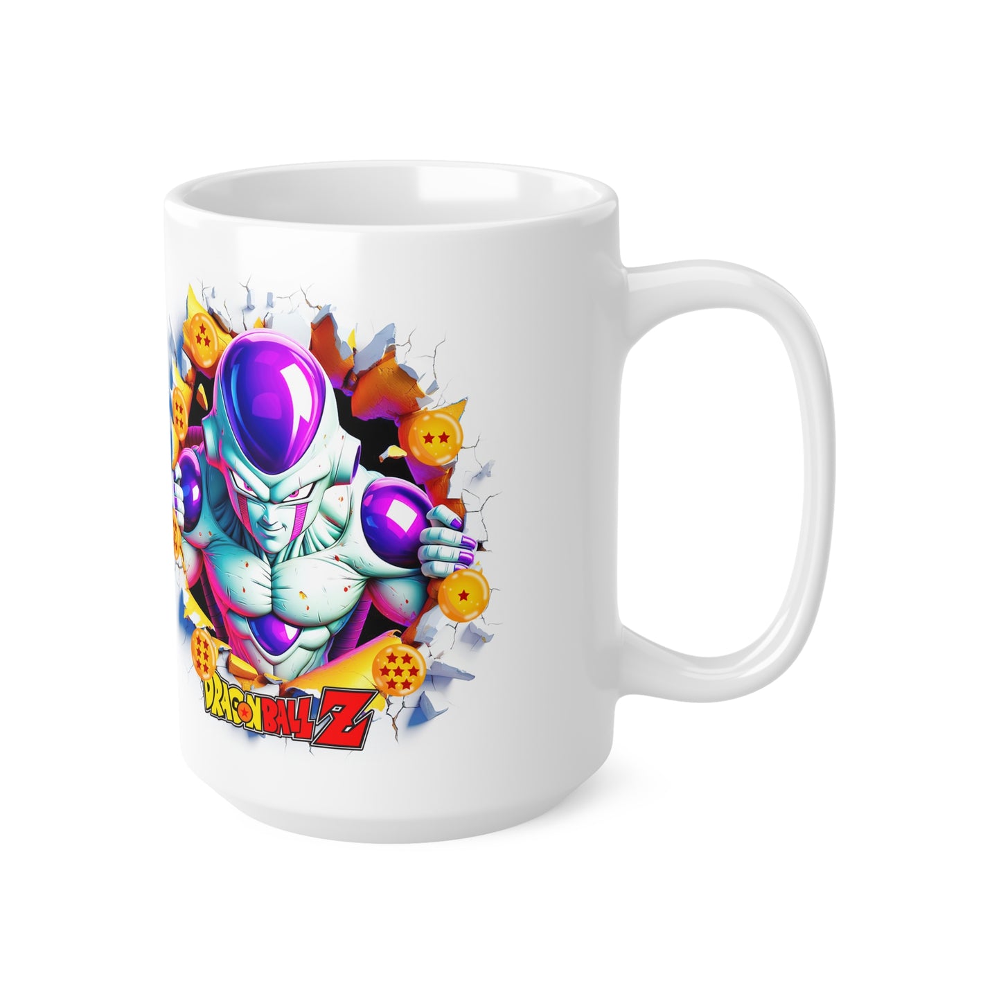 Dragon Ball Z Ceramic Coffee Mug - Frieza Design - 11oz & 15oz
