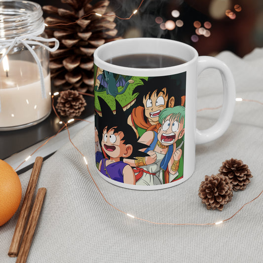 Dragon Ball Z Ceramic Coffee Cups - 11oz & 15oz - Perfect for Fans!