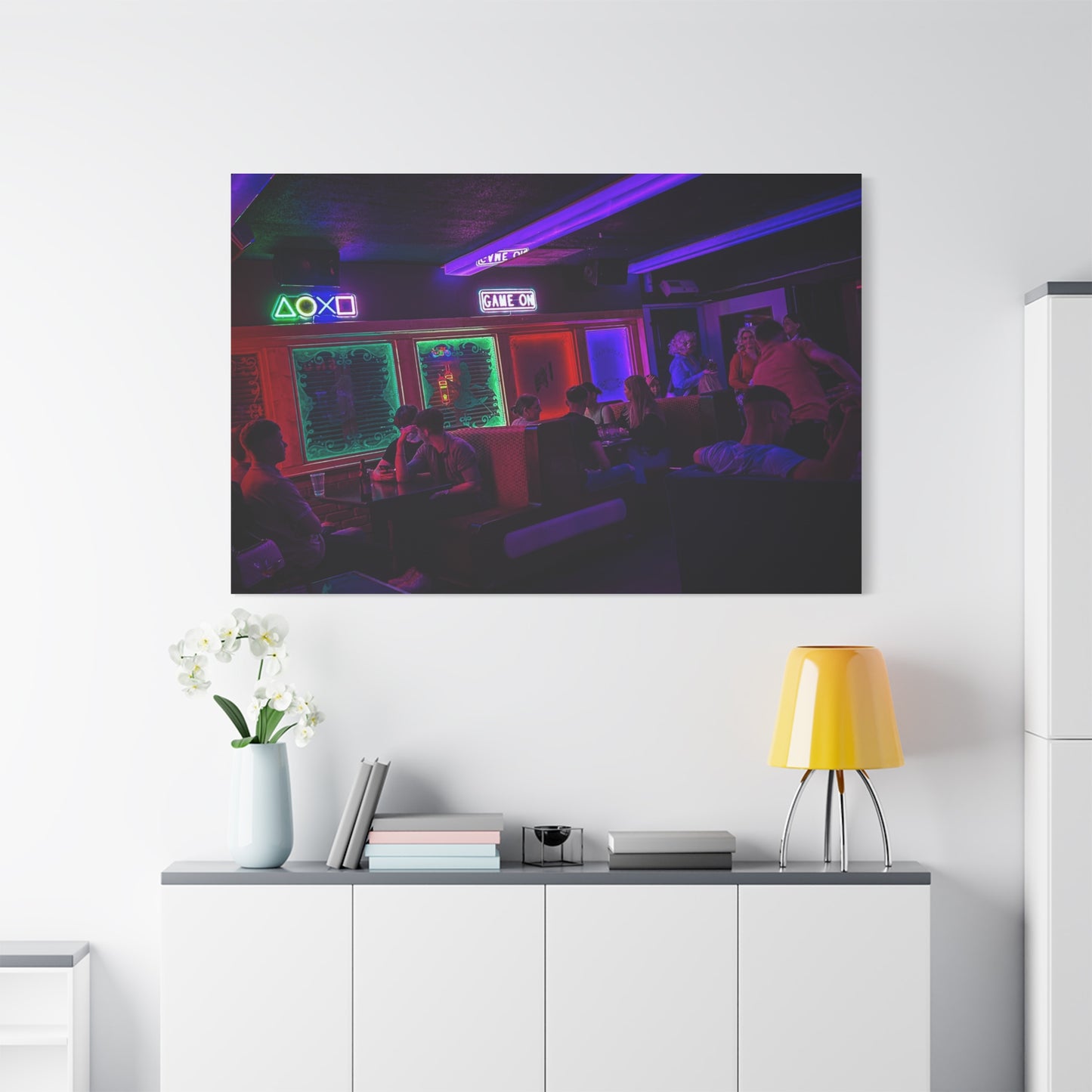 The Mermaids Nite Club Matte Canvas, Stretched, 1.25"