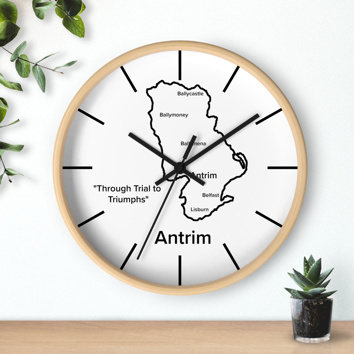 Antrim County Wall Clock