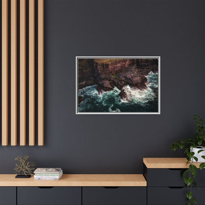 Kerry Head Matte Canvas, Framed (Multi-color)