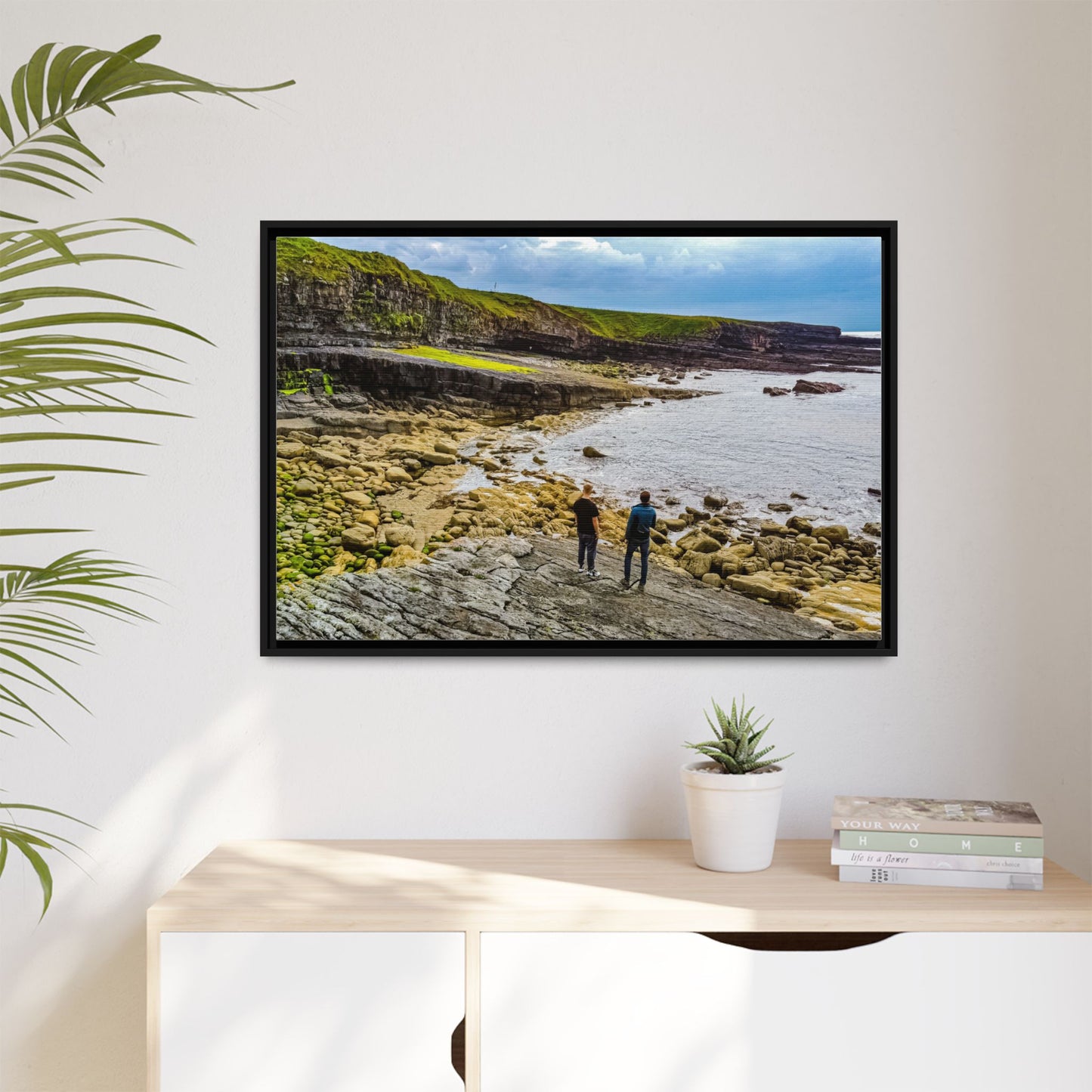 Sligo County Matte Canvas, Framed (Multi-color)