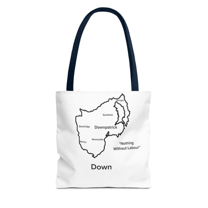 Down Tote Bag White Edition