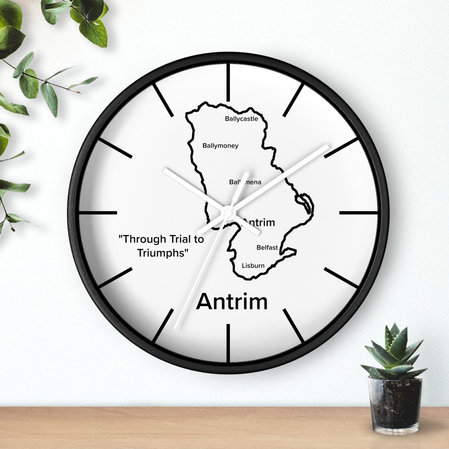 Antrim County Wall Clock