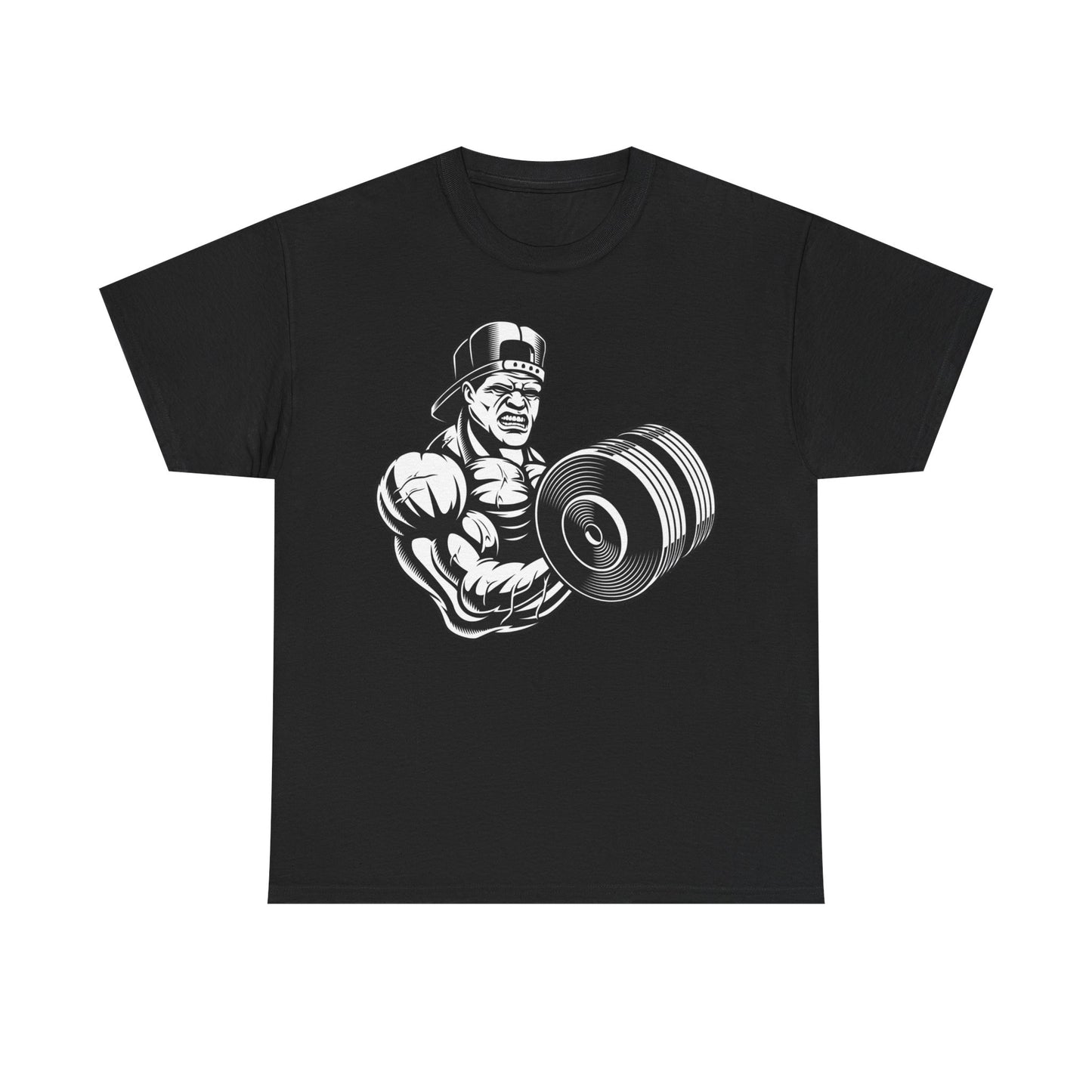 Gym Motivation Unisex Heavy Cotton Tee - Weightlifting Graphic Shirt