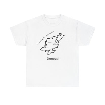 Donegal Unisex Heavy Cotton Tee White Edition
