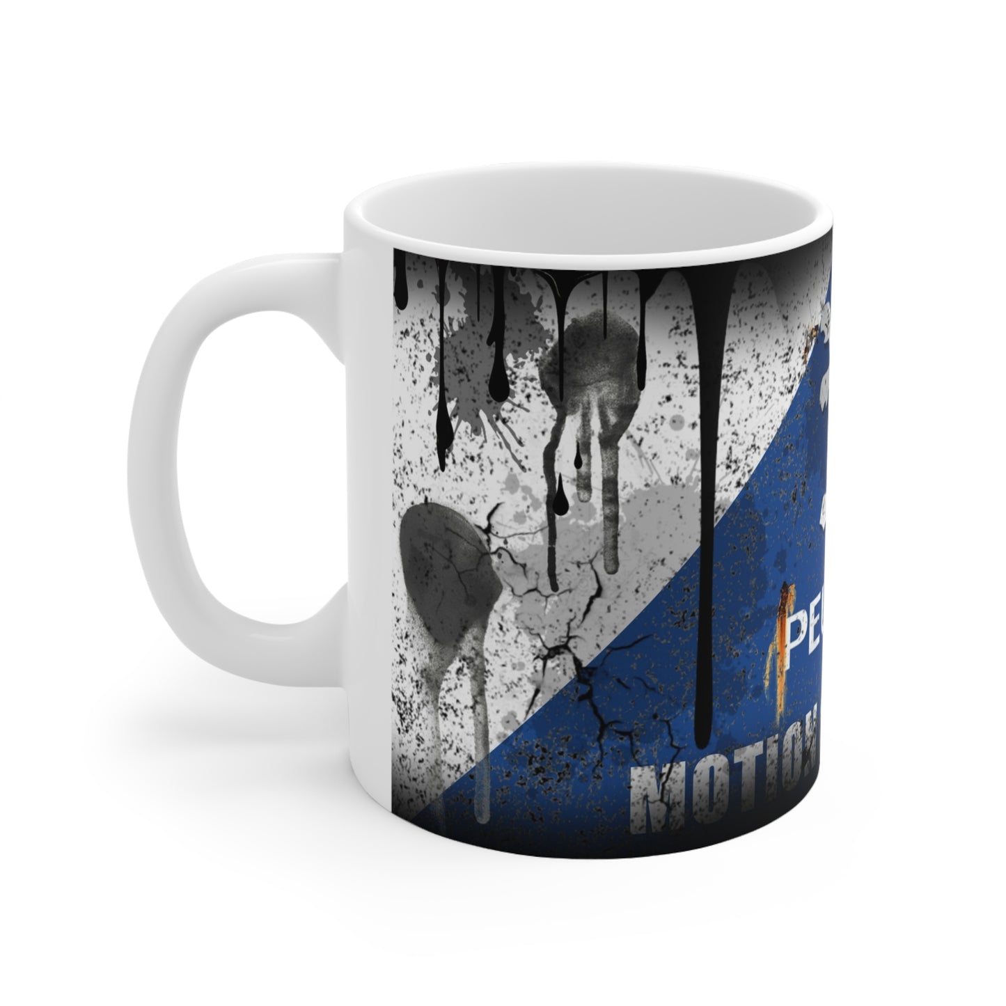 Peugeot Emotion & Motion Ceramic Coffee Cup - Unique 11oz & 15oz Mugs for Car Enthusiasts