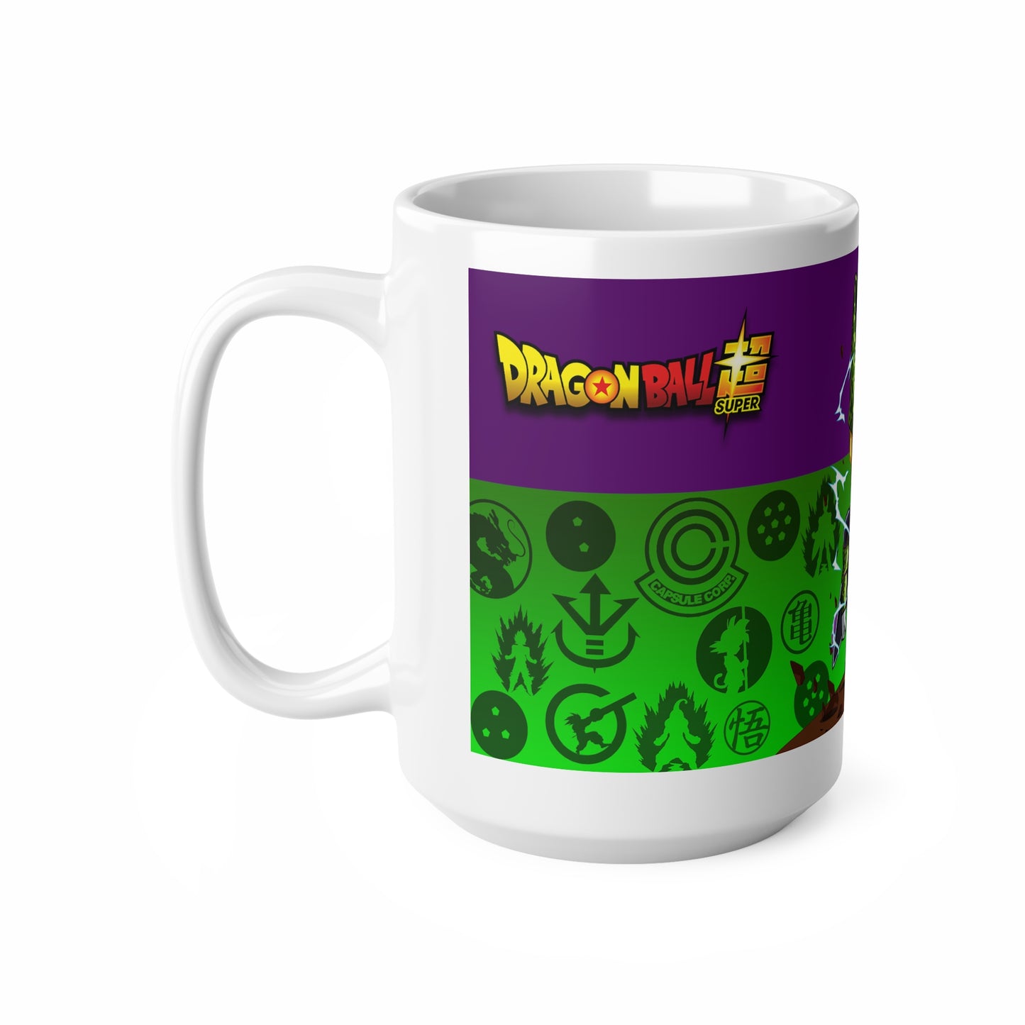 Dragon Ball Super Ceramic Coffee Mug - 11oz & 15oz, Anime Collectible