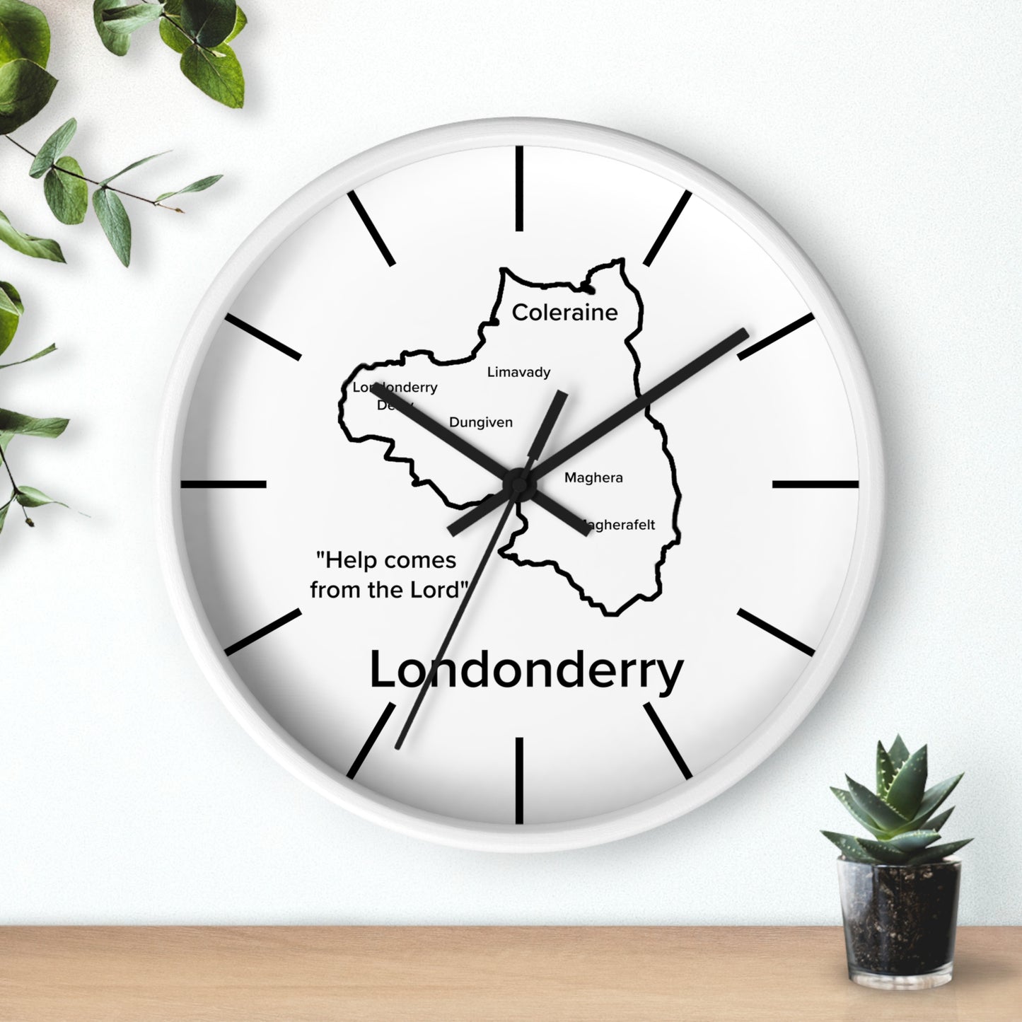 Londonderry County Wall Clock