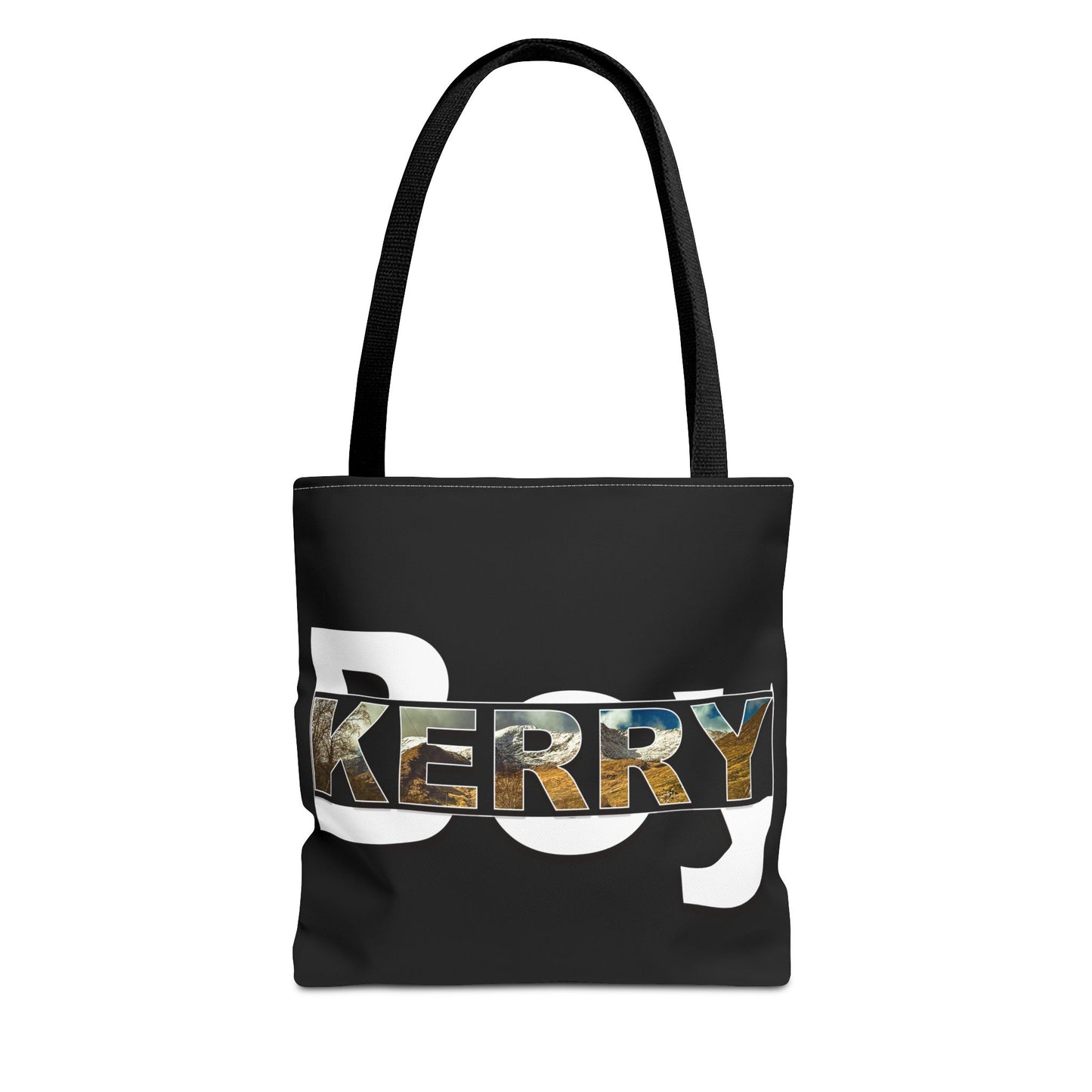 Kerry Boy black Tote Bag (AOP)