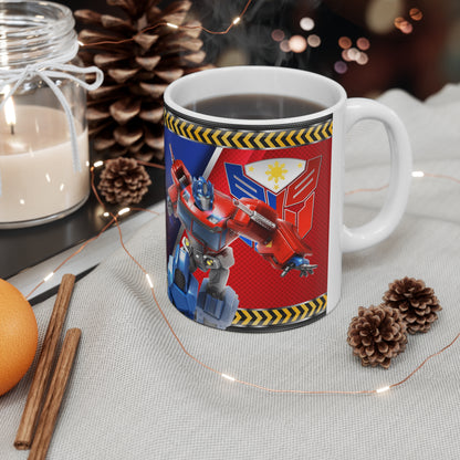 Transformers Ceramic Coffee Mug - 11oz & 15oz - Perfect Gift for Fans & Collectors