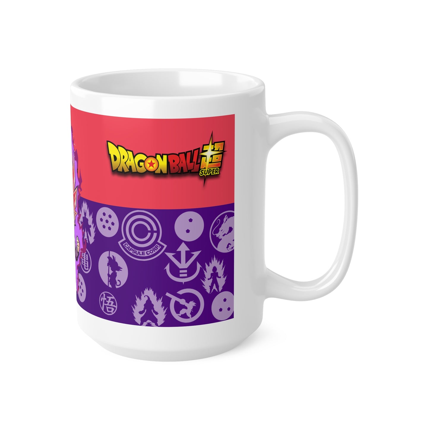 Dragon Ball Super Ceramic Coffee Cup - 11oz & 15oz - Perfect for Fans and Collectors