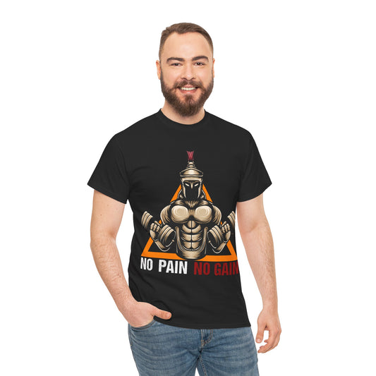 No Pain No Gain Unisex Heavy Cotton Tee
