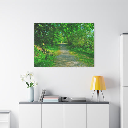 Listowel River Walk Matte Canvas, Stretched, 1.25"
