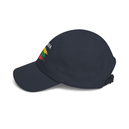 Lietuva Classic Dad Cap Black - Stylish Embroidered Hat for Heritage Pride