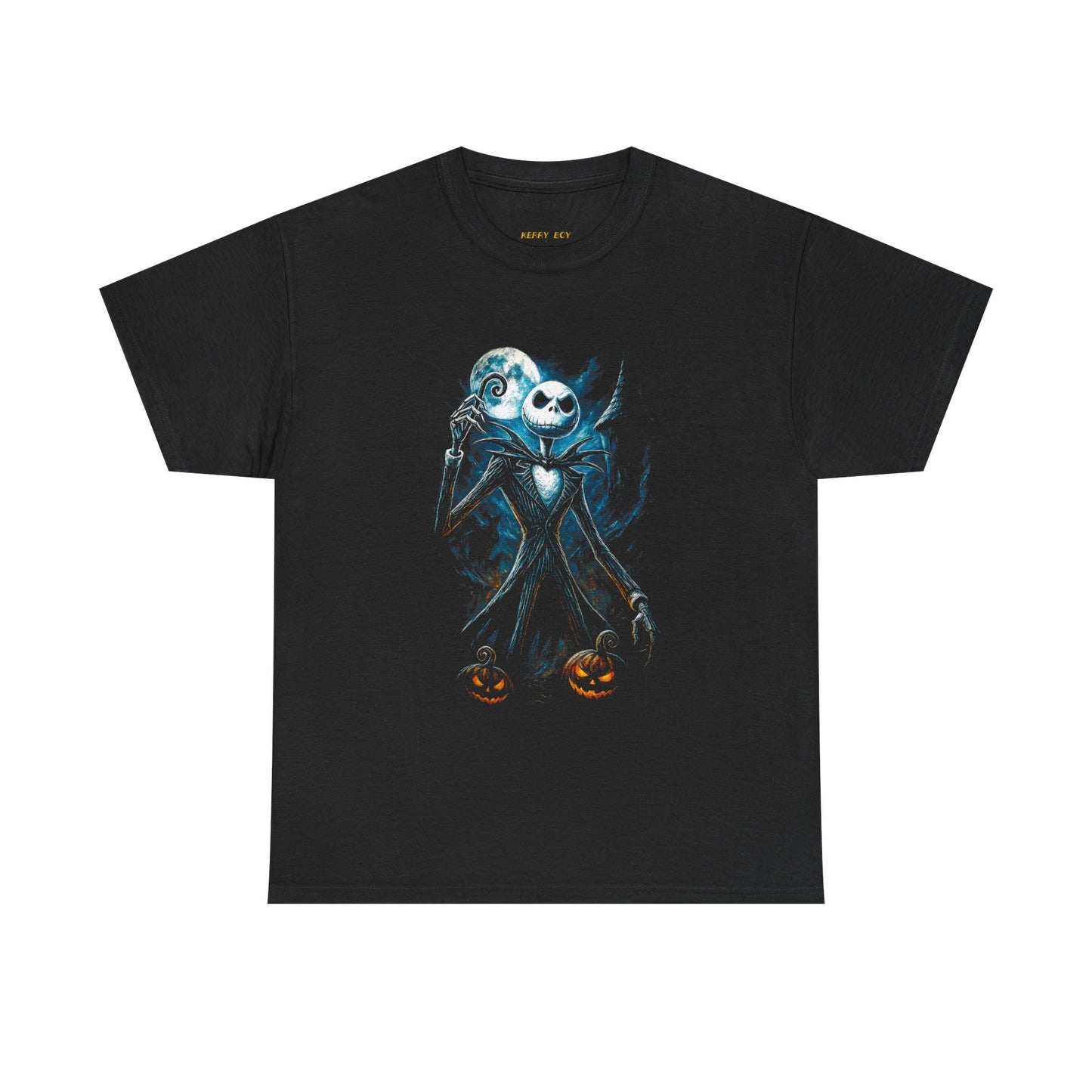 Jack Skellington Halloween Tee — The Nightmare Before Christmas Jack with Pumpkins