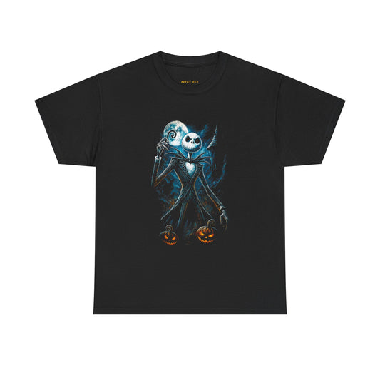 Jack Skellington Halloween Tee — The Nightmare Before Christmas Jack with Pumpkins