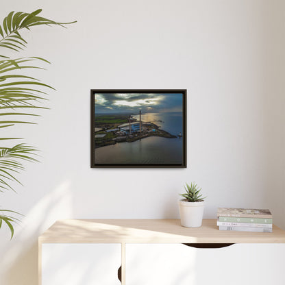 Target  Power Station Matte Canvas, Framed (Multi-color)