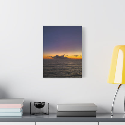 Sunset in Ocean 2 Matte Canvas, Stretched, 1.25"