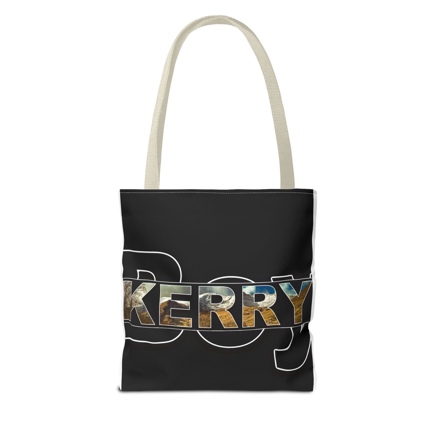 Kerry Boy Black - Black Tote Bag (AOP)