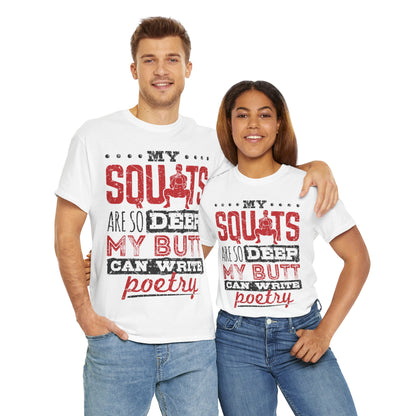 Funny Fitness Quote Unisex Heavy Cotton Tee - Perfect for Gym Lovers