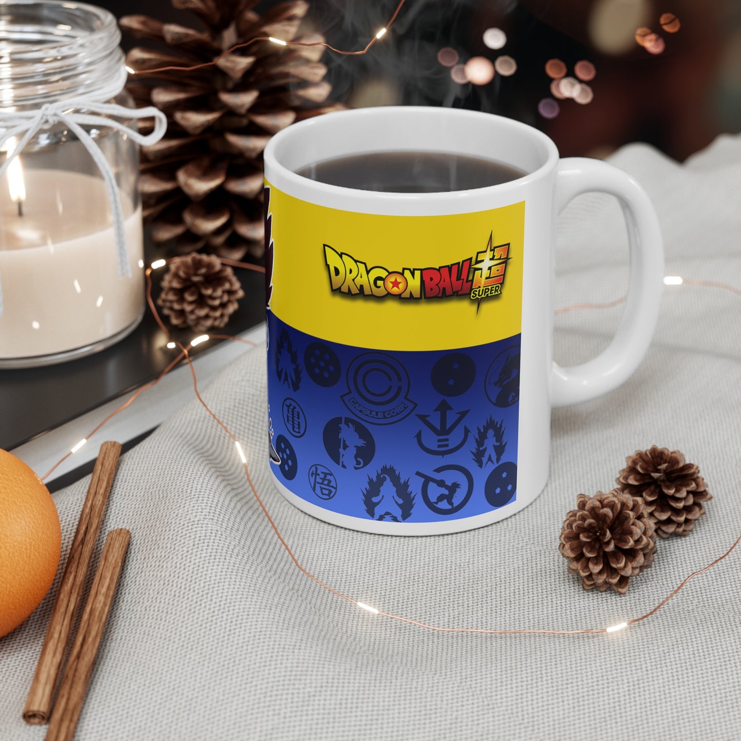 Dragon Ball Super Ceramic Coffee Mug - 11oz & 15oz, Perfect for Anime Fans!