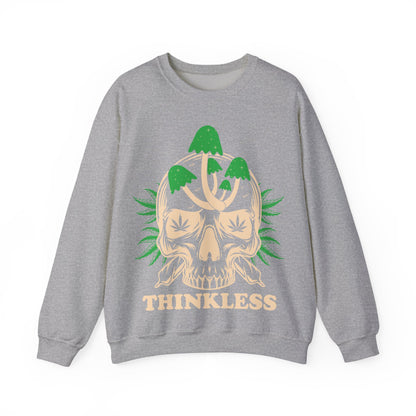 Mushroom Skull 'THINKLESS' Sweatshirt