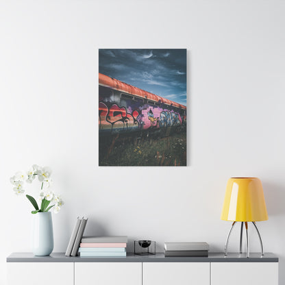 Night Train Matte Canvas, Stretched, 1.25"