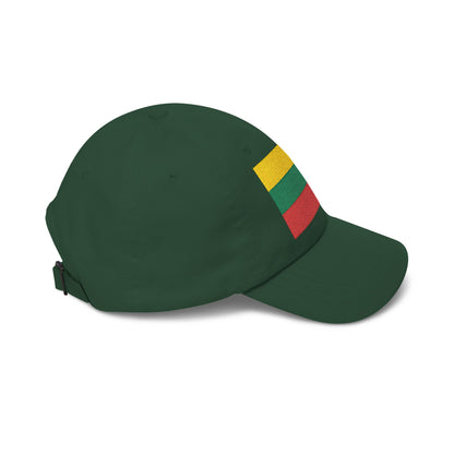 Lithuania Flag Embroidered Classic Dad Cap - Stylish Cotton Hat for Men