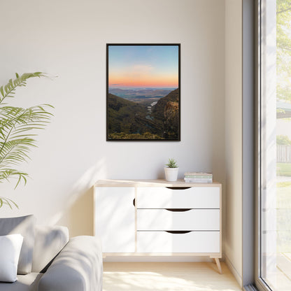 On The Way To Mount Brandon Matte Canvas, Framed (Multi-color)