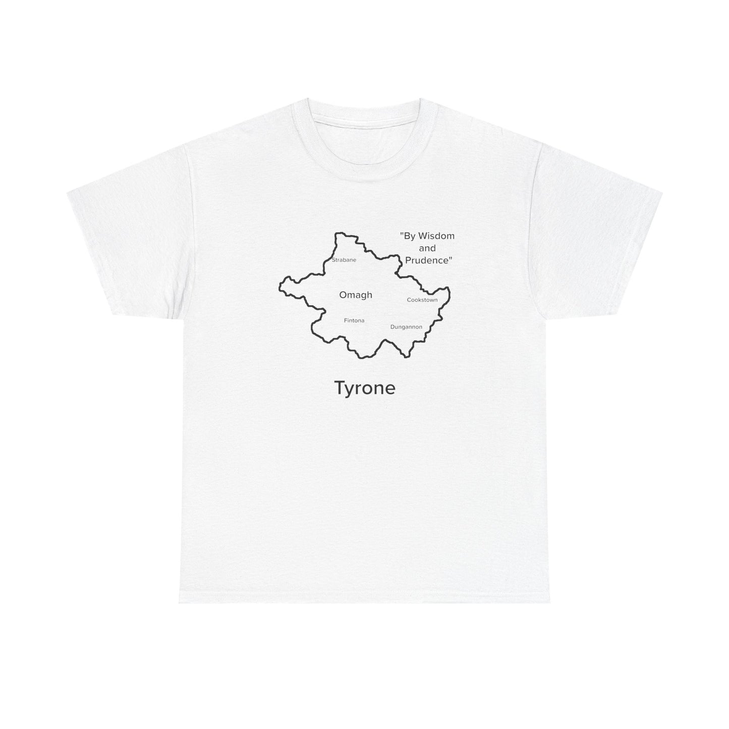 Tyrone Unisex Heavy Cotton Tee White Edition
