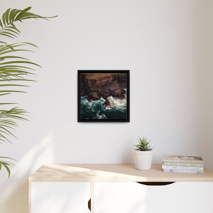 Kerry Head Matte Canvas, Framed (Multi-color)
